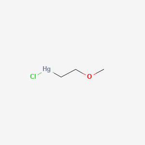 Mercury, chloro(2-methoxyethyl)-