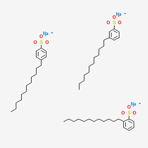 Trisodium; 2-dodecylbenzenesulfonate; 3-dodecylbenzenesulfonate;4-dodecylbenzenesulfonate