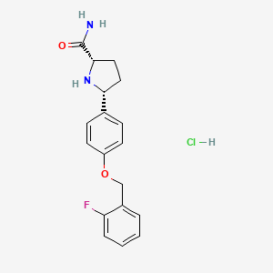 Raxatrigine hydrochloride