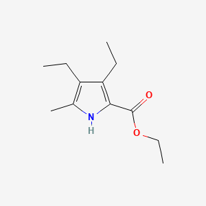 3,4-Diethyl-2-ethoxycarbonyl-5-methylpyrrole