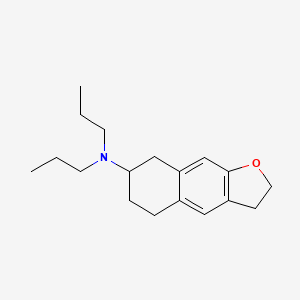 7-(N,N-Dipropylamino)-5,6,7,8-tetrahydronaphtho(2,3-b)dihydro-2,3-furan