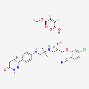 Beradilol monoethyl maleate