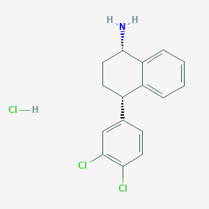 (1S,4S)-N-Desmethyl Sertraline Hydrochloride