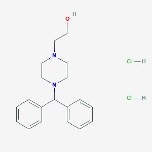 4-(Diphenylmethyl)-1-piperazineethanol dihydrochloride