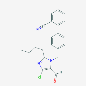 Des[2'-(1H-tetrazol-5-yl)] 2-Cyanolosartan Carboxaldehyde