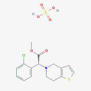 (R)-Methyl 2-(2-chlorophenyl)-2-(6,7-dihydrothieno[3,2-c]pyridin-5(4H)-yl)acetate sulfate