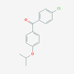 (4-Chlorophenyl)[4-(1-methylethoxy)phenyl]methanone