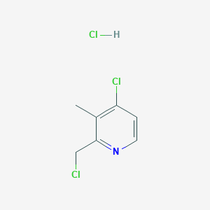 4-Chloro-2-(chloromethyl)-3-methylpyridine hydrochloride