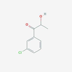 1-(3-Chlorophenyl)-2-hydroxypropan-1-one