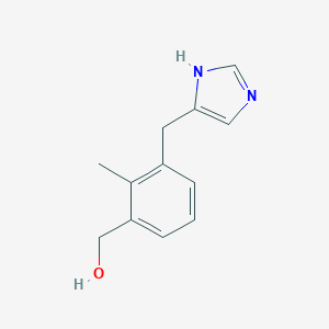 Benzenemethanol, 3-(1H-imidazol-4-ylmethyl)-2-methyl-