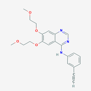 molecular formula C22H23N3O4 B000232 Erlotinib CAS No. 183321-74-6