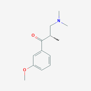 (S)-3-(Dimethylamino)-1-(3-methoxyphenyl)-2-methylpropan-1-one