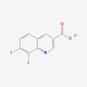 7,8-Difluoroquinoline-3-carboxylic acid