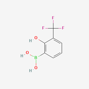 2-Hydroxy-3-(trifluoromethyl)phenylboronic acid