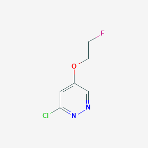 3-Chloro-5-(2-fluoroethoxy)pyridazine