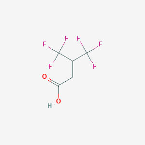 4,4,4-trifluoro-3-(trifluoromethyl)butanoic Acid