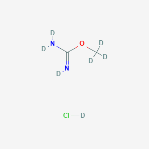 (2H)chlorane;trideuteriomethyl N,N,N'-trideuteriocarbamimidate