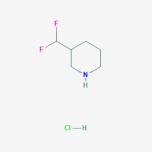 3-Difluoromethylpiperidine hydrochloride