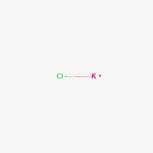 molecular formula ClK<br>KCl B3419453 Potassium chloride CAS No. 14336-88-0