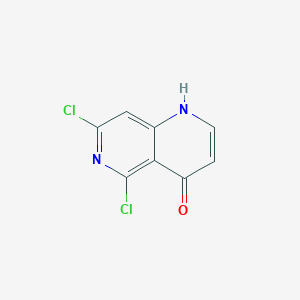 5,7-Dichloro-1,6-naphthyridin-4(1H)-one