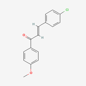 3-(4-Chlorophenyl)-1-(4-methoxyphenyl)prop-2-en-1-one