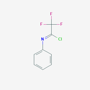 2,2,2-Trifluoro-N-phenylacetimidoyl Chloride