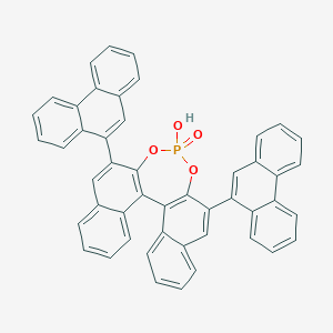 13-hydroxy-10,16-di(phenanthren-9-yl)-12,14-dioxa-13λ5-phosphapentacyclo[13.8.0.02,11.03,8.018,23]tricosa-1(15),2(11),3,5,7,9,16,18,20,22-decaene 13-oxide