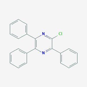 2-Chloro-3,5,6-triphenylpyrazine