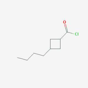 3-Butylcyclobutane-1-carbonyl chloride