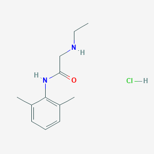 Monoethylglycinexylidide hydrochloride