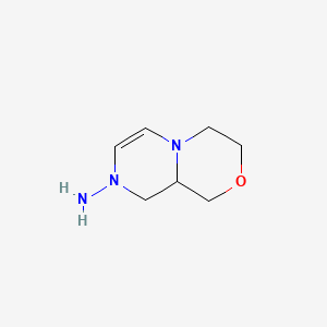 3,4,9,9a-Tetrahydropyrazino[2,1-c][1,4]oxazin-8(1H)-amine