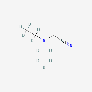 2-(Diethylamino)acetonitrile-d10