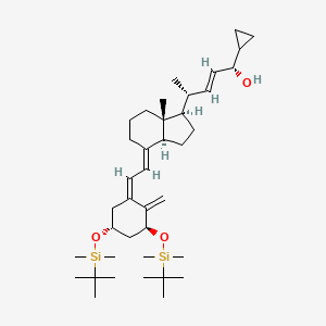 (5Z,7E,22E,24S)-24-Cyclopropyl-1alpha,3beta-bis(((1,1-dimethylethyl)dimethylsilyl)oxy)-9,10-secochola-5,7,10(19),22-tetraen-24-ol