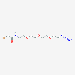 Bromoacetamido-PEG3-Azide