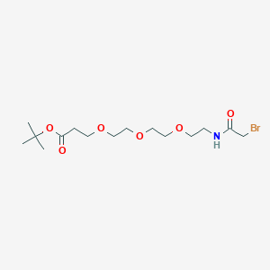 Bromoacetamido-PEG3-t-Butyl Ester