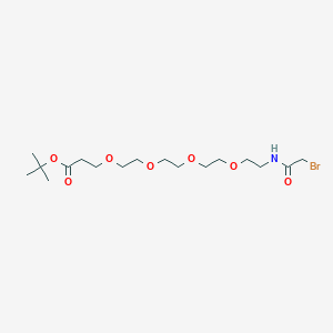 Bromoacetamido-PEG4-t-Butyl Ester