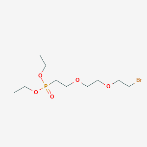 Bromo-PEG2-phosphonic acid ethyl ester