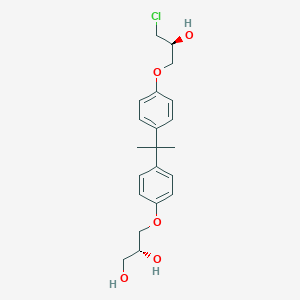 (R)-3-(4-(2-(4-((S)-3-chloro-2-hydroxypropoxy)phenyl)propan-2-yl)phenoxy)propane-1,2-diol