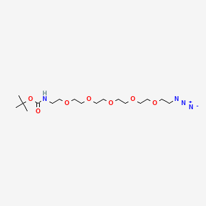 t-boc-N-amido-PEG5-Azide