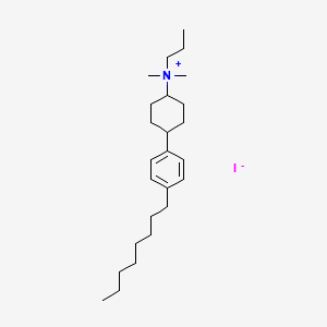 Dimethyl-[4-(4-octylphenyl)cyclohexyl]-propylazanium;iodide