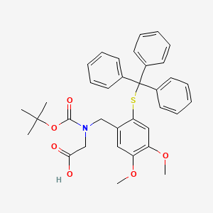 Boc-(Dmmb(Trt))Gly-OH