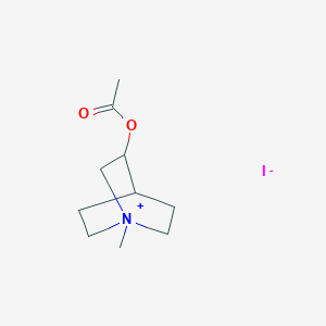 1-Methyl-3-hydroxyquinuclidinium iodide acetate