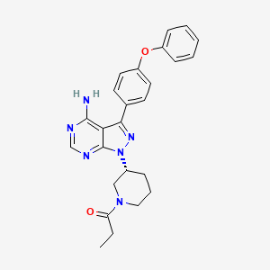 (R)-N-Desacryloyl N-Propionyl Ibrutinib