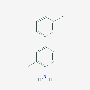 2-methyl-4-(3-methylphenyl)aniline