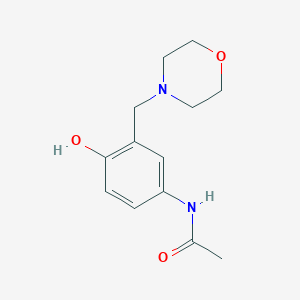 N-(4-Hydroxy-3-(4-morpholinylmethyl) phenyl)acetamide