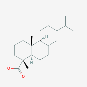 [1R-(1alpha,4abeta,4balpha,10aalpha)]-1,2,3,4,4a,4b,5,6,10,10a-decahydro-1,4a-dimethyl-7-(isopropyl)phenanthrene-1-carboxylic acid, copper salt