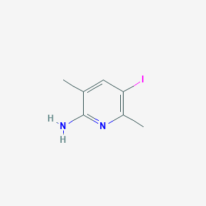 5-iodo-3,6-dimethylpyridin-2-amine