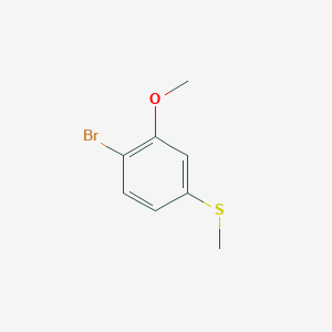 (4-Bromo-3-methoxyphenyl)(methyl)sulfane