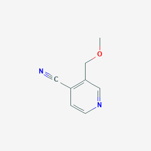 3-(methoxymethyl)pyridine-4-carbonitrile