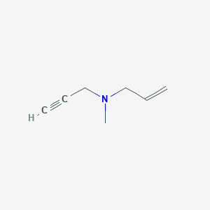 N-methyl-N-prop-2-ynylprop-2-en-1-amine